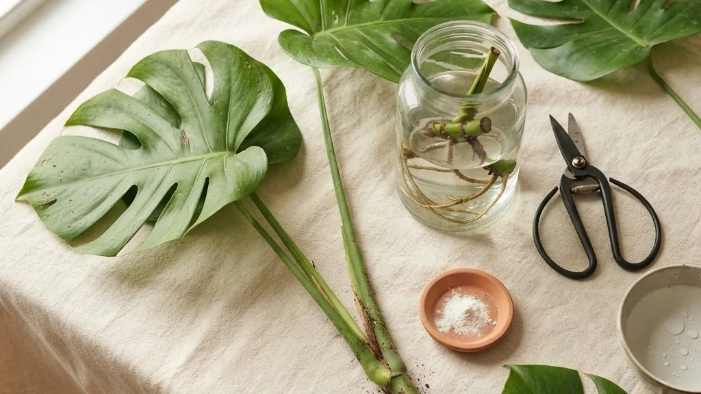 How to Propagate a Monstera Without Killing the Cutting