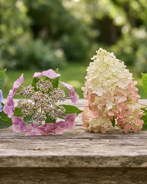 Detail view of know Which Hydrangea You Have (The 4 Main Types)