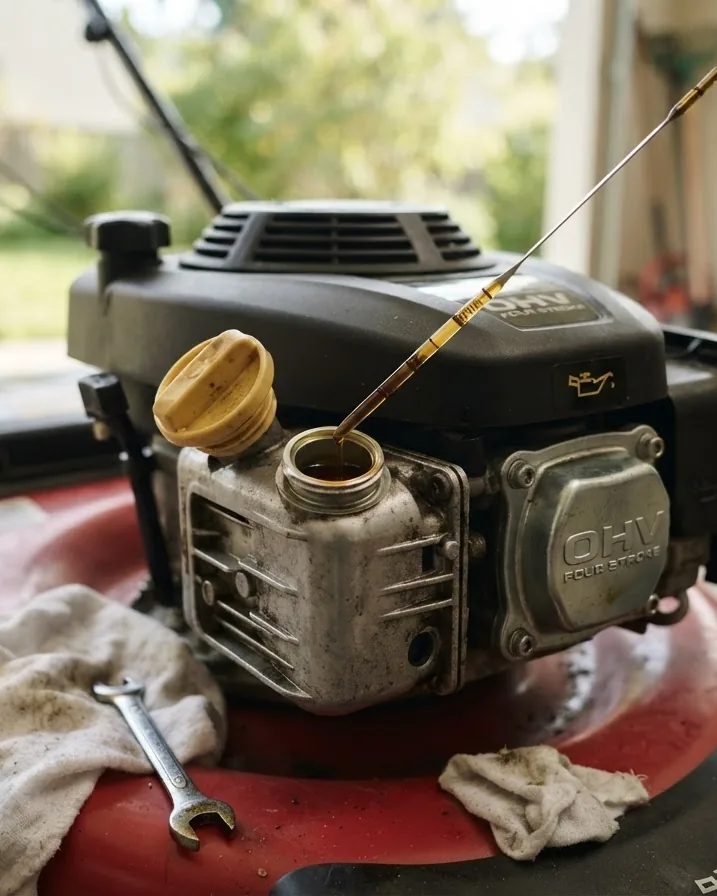 Close-up illustrating two-Stroke or Four-Stroke: The Check That Saves the Engine